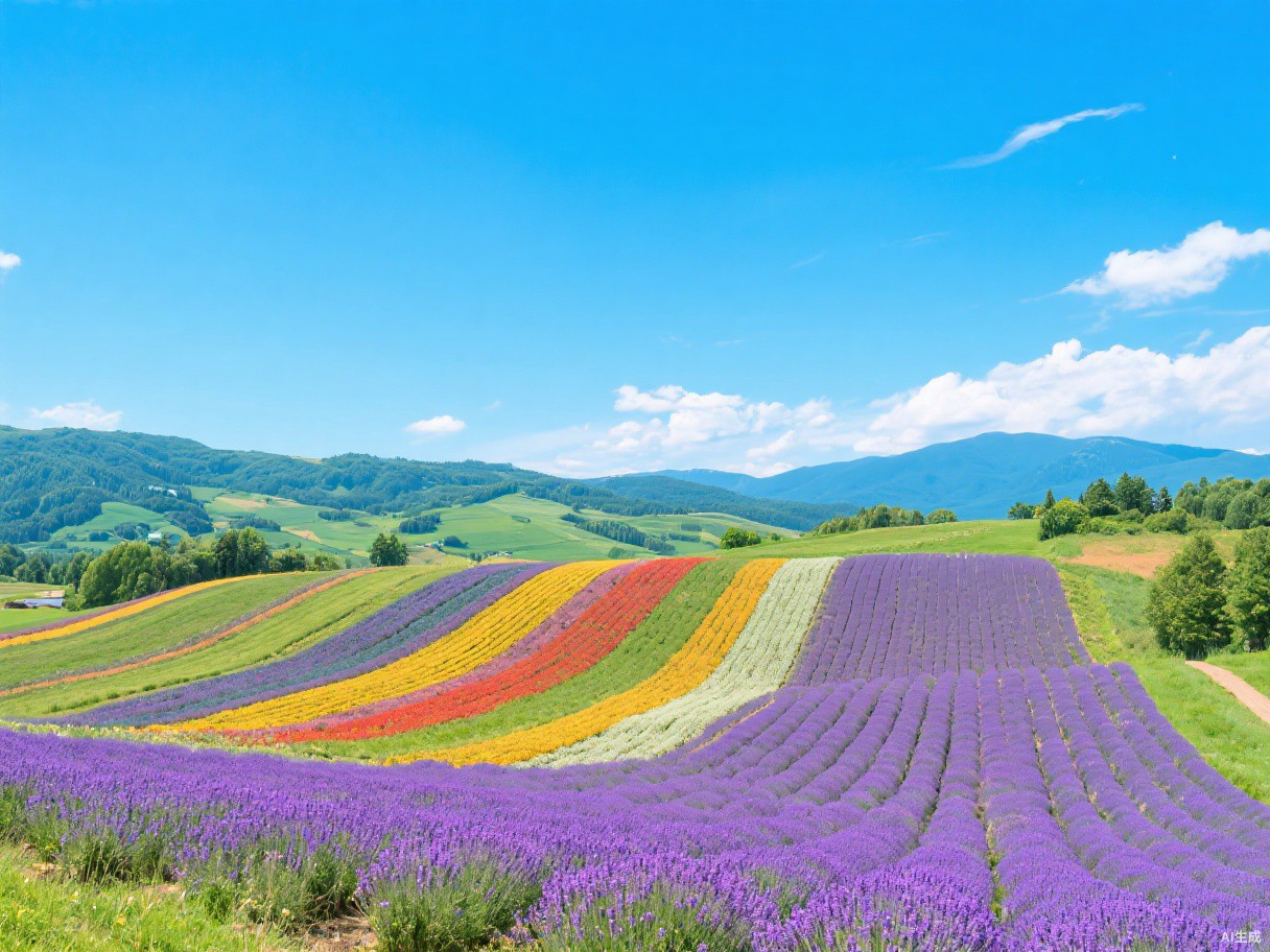 北海道地区 - 富良野薰衣草