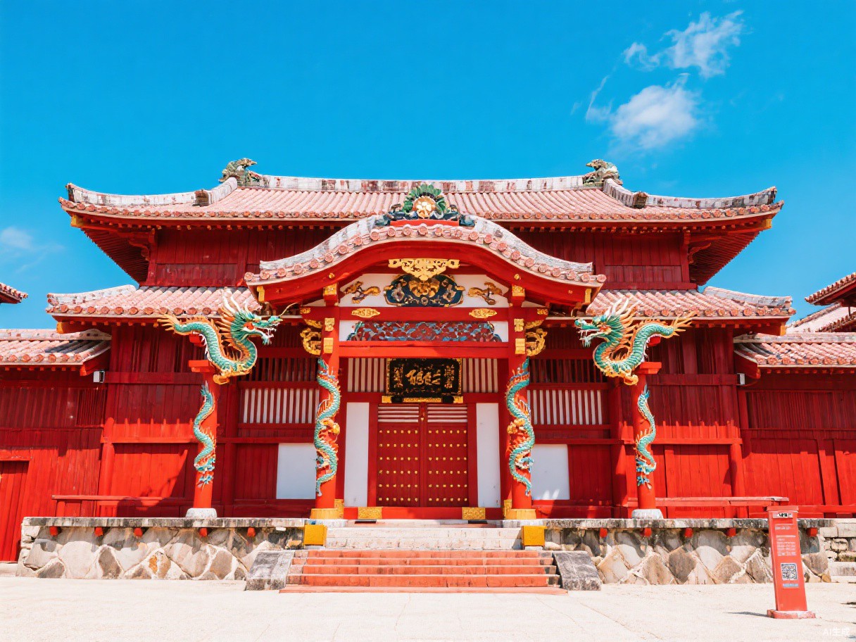 冲绳地区 - 首里城