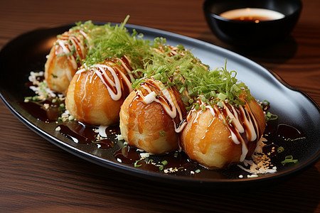 章鱼烧 - 大阪代表性美食，外酥里嫩，Q弹章鱼粒
